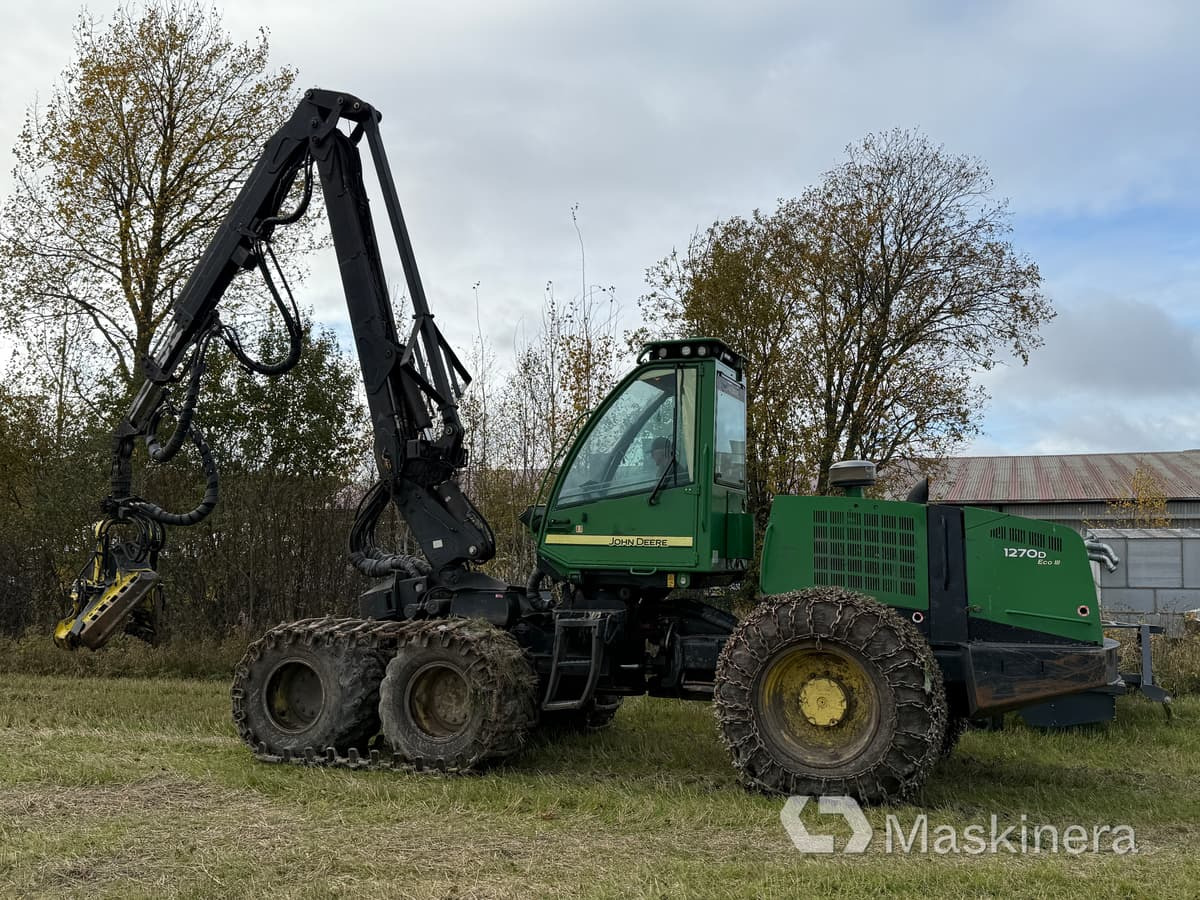 Skördare John Deere 1270D ECO III - Συλλεκτική μηχανή - forest harvester: φωτογραφία 3 Skördare John Deere 1270D ECO III - Συλλεκτική μηχανή - forest harvester: φωτογραφία 3