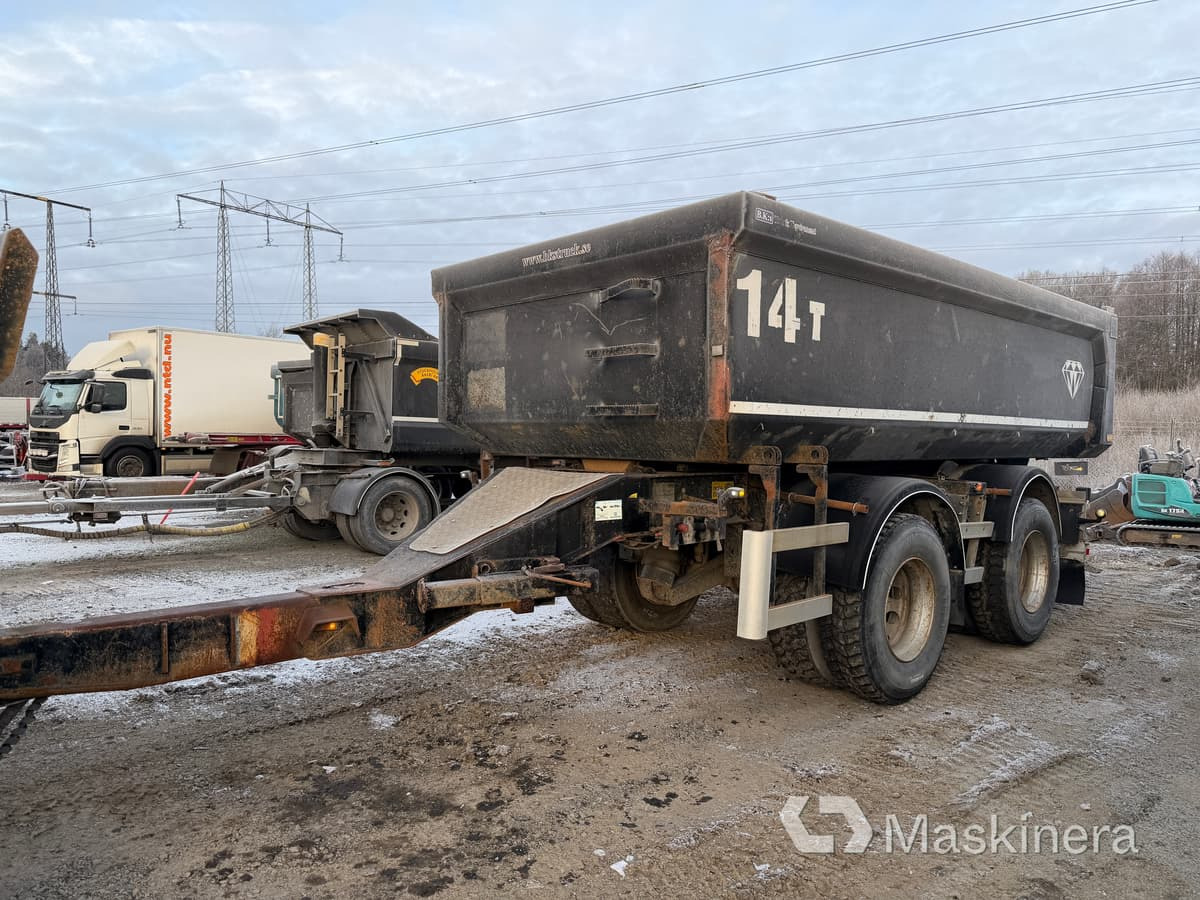 Släp B.K:S 12-20 med tipp - Ρυμούλκα ανατρεπόμενο: φωτογραφία 1 Släp B.K:S 12-20 med tipp - Ρυμούλκα ανατρεπόμενο: φωτογραφία 1