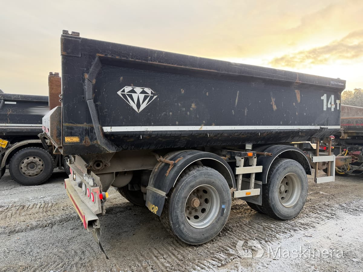 Släp B.K:S 12-20 med tipp - Ρυμούλκα ανατρεπόμενο: φωτογραφία 5 Släp B.K:S 12-20 med tipp - Ρυμούλκα ανατρεπόμενο: φωτογραφία 5