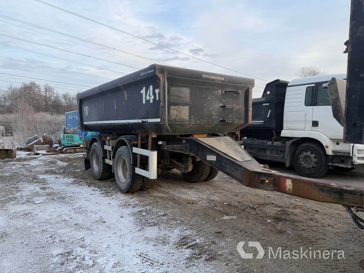 Släp B.K:S 12-20 med tipp - Ρυμούλκα ανατρεπόμενο: φωτογραφία 3 Släp B.K:S 12-20 med tipp - Ρυμούλκα ανατρεπόμενο: φωτογραφία 3