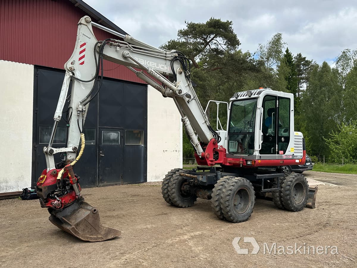 Takeuchi Take-Job TB 175W Hjulgrävare Take-Job TB 175W - Ερπυστριοφόρος εκσκαφέας: φωτογραφία 1 Takeuchi Take-Job TB 175W Hjulgrävare Take-Job TB 175W - Ερπυστριοφόρος εκσκαφέας: φωτογραφία 1