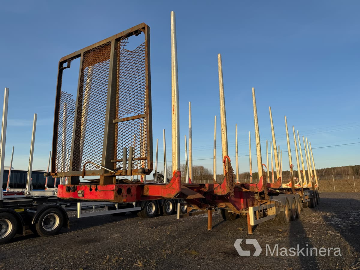 Timmerlink Parator CV 17-24 (Rep.objekt) - Ημιρυμουλκούμενο μεταφοράς ξυλείας: φωτογραφία 1 Timmerlink Parator CV 17-24 (Rep.objekt) - Ημιρυμουλκούμενο μεταφοράς ξυλείας: φωτογραφία 1