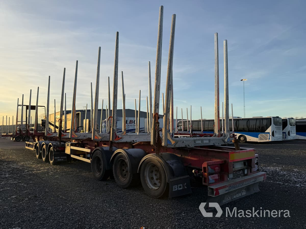 Timmerlink Parator CV 17-24 (Rep.objekt) - Ημιρυμουλκούμενο μεταφοράς ξυλείας: φωτογραφία 3 Timmerlink Parator CV 17-24 (Rep.objekt) - Ημιρυμουλκούμενο μεταφοράς ξυλείας: φωτογραφία 3