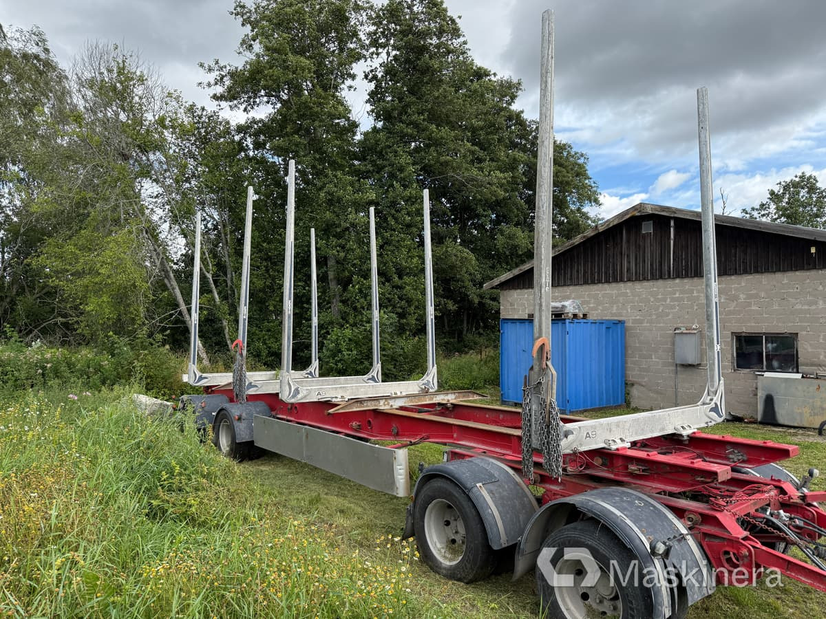 Timmersläp Mjölbysläpet VSP4-104-36 - Τρέιλερ ξυλείας: φωτογραφία 3 Timmersläp Mjölbysläpet VSP4-104-36 - Τρέιλερ ξυλείας: φωτογραφία 3