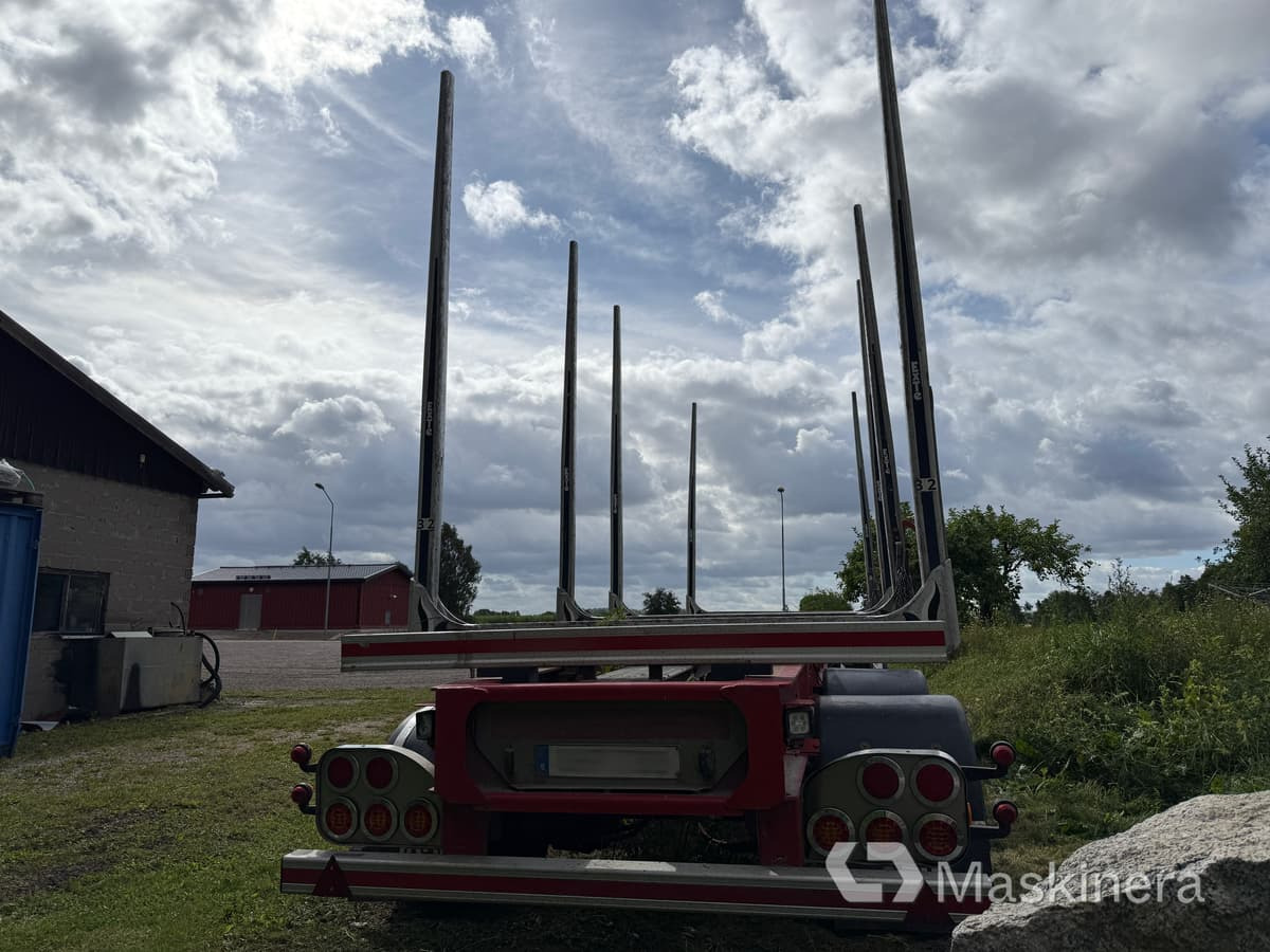 Timmersläp Mjölbysläpet VSP4-104-36 - Τρέιλερ ξυλείας: φωτογραφία 5 Timmersläp Mjölbysläpet VSP4-104-36 - Τρέιλερ ξυλείας: φωτογραφία 5