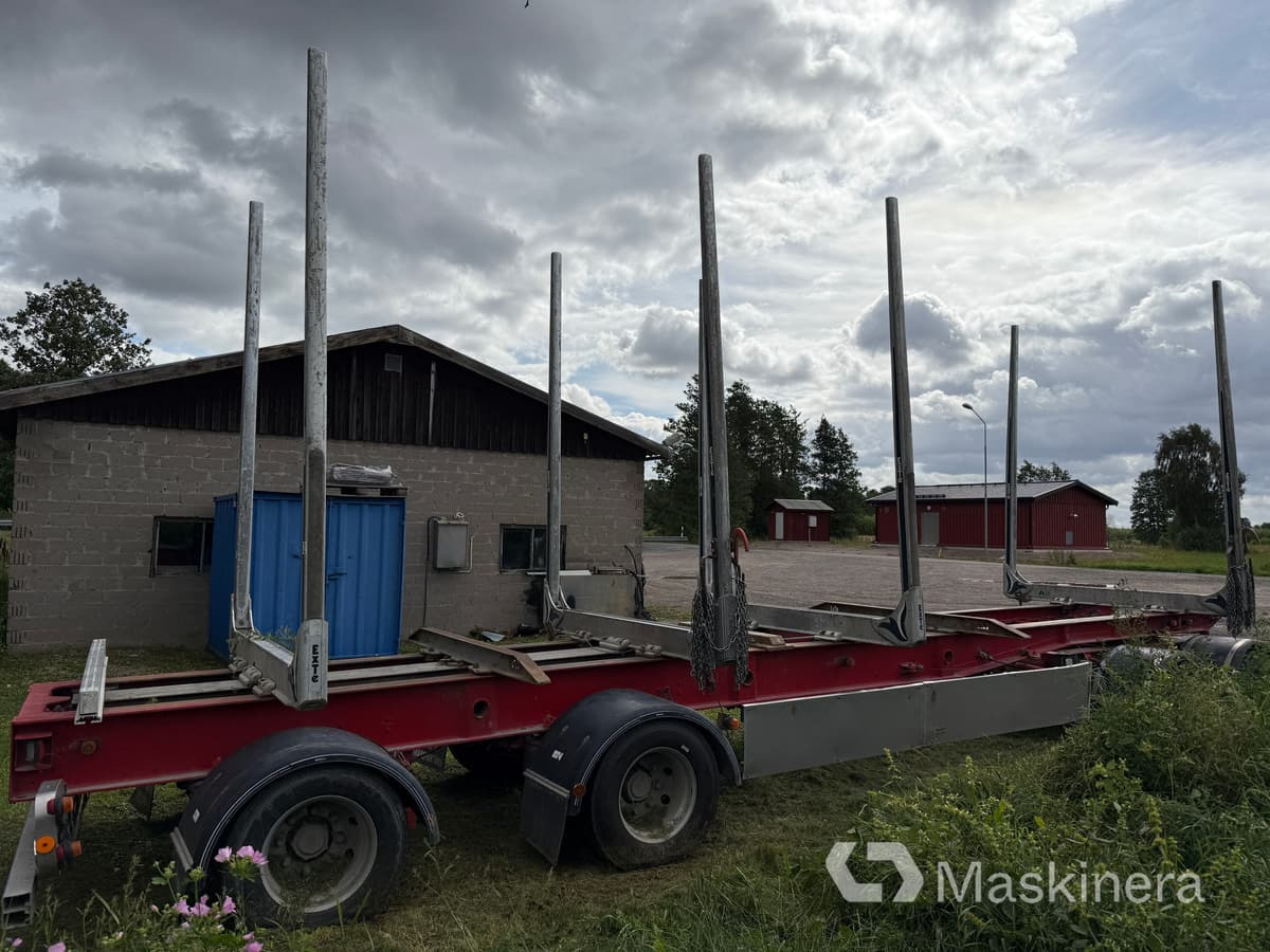 Timmersläp Mjölbysläpet VSP4-104-36 - Τρέιλερ ξυλείας: φωτογραφία 4 Timmersläp Mjölbysläpet VSP4-104-36 - Τρέιλερ ξυλείας: φωτογραφία 4