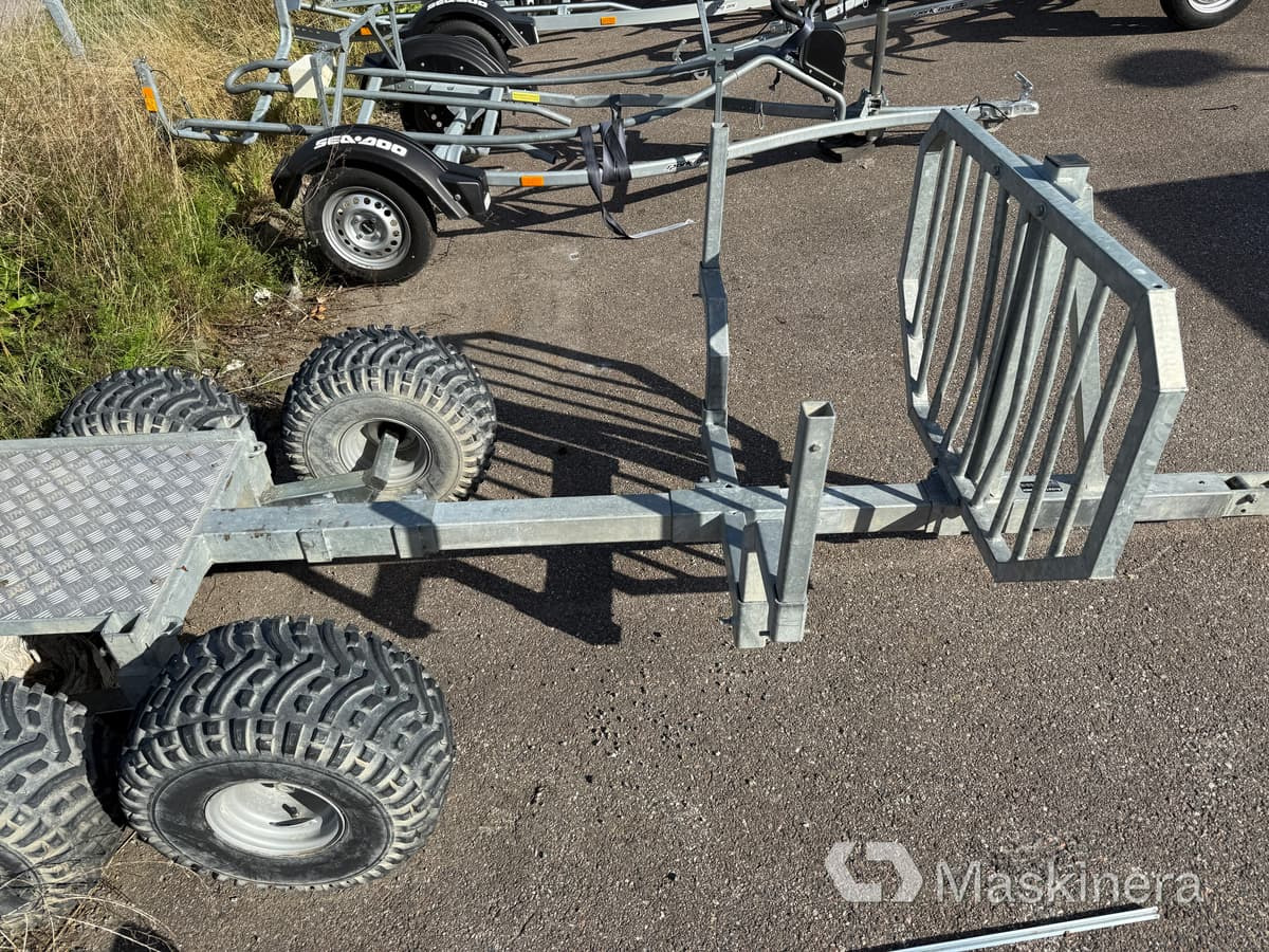 Timmervagn ATV Avestavagnen 1300 kg - Δασική ρυμούλκα: φωτογραφία 4 Timmervagn ATV Avestavagnen 1300 kg - Δασική ρυμούλκα: φωτογραφία 4