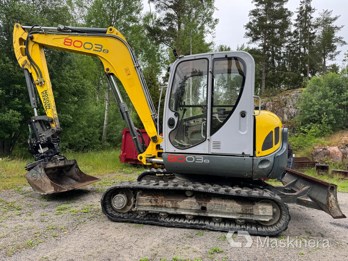 Ερπυστριοφόρος εκσκαφέας Wacker Neuson 8003-2 Grävmaskin Wacker Neuson 8003 RD: φωτογραφία 8