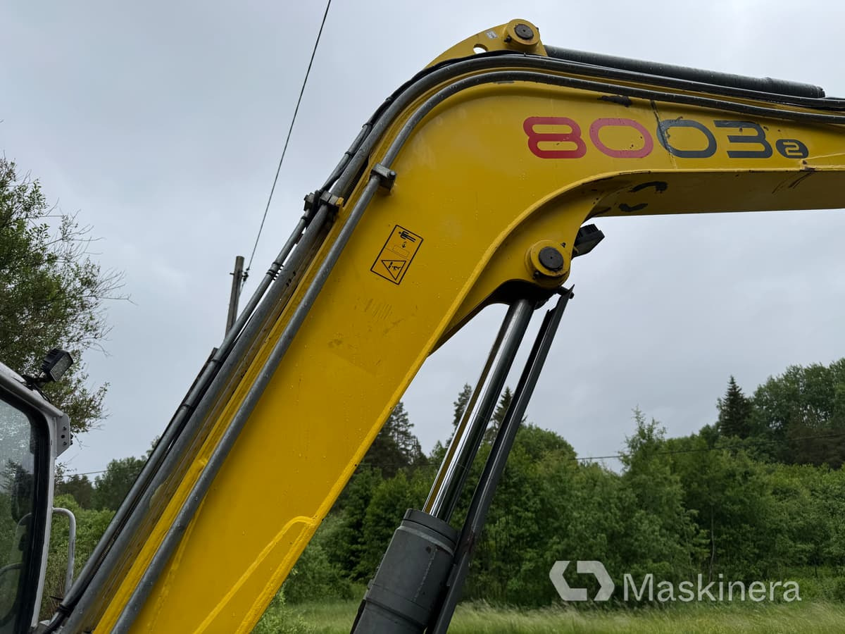 Ερπυστριοφόρος εκσκαφέας Wacker Neuson 8003-2 Grävmaskin Wacker Neuson 8003 RD: φωτογραφία 24