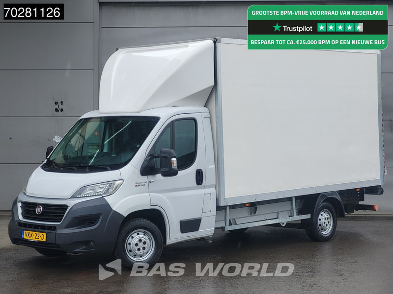 Fiat Ducato 130pk Euro6 Laadklep Bakwagen Zijdeur Airco Cruise Meubelbak Koffer 20m3 Airco Cruise control - Επαγγελματικό αυτοκίνητο κόφα: φωτογραφία 1 Fiat Ducato 130pk Euro6 Laadklep Bakwagen Zijdeur Airco Cruise Meubelbak Koffer 20m3 Airco Cruise control - Επαγγελματικό αυτοκίνητο κόφα: φωτογραφία 1