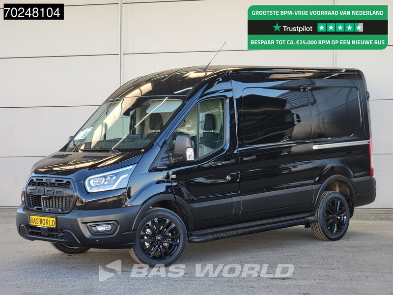 Ford Transit 165pk Automaat Limited Dubbele schuifdeur Black Edition L2H2 ACC 360camera Navi CarPlay Xenon Camera 10m3 Airco - Βαν: φωτογραφία 1 Ford Transit 165pk Automaat Limited Dubbele schuifdeur Black Edition L2H2 ACC 360camera Navi CarPlay Xenon Camera 10m3 Airco - Βαν: φωτογραφία 1