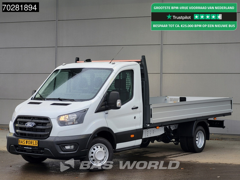 Ford Transit 165pk Open Laadbak 3,5t Trekhaak Dubbellucht Airco Cruise Camera Parkeersensoren Euro6 Pritsche Pickup Airco Trekhaak Cruise con - Μικρό φορτηγό με καρότσα: φωτογραφία 1 Ford Transit 165pk Open Laadbak 3,5t Trekhaak Dubbellucht Airco Cruise Camera Parkeersensoren Euro6 Pritsche Pickup Airco Trekhaak Cruise con - Μικρό φορτηγό με καρότσα: φωτογραφία 1