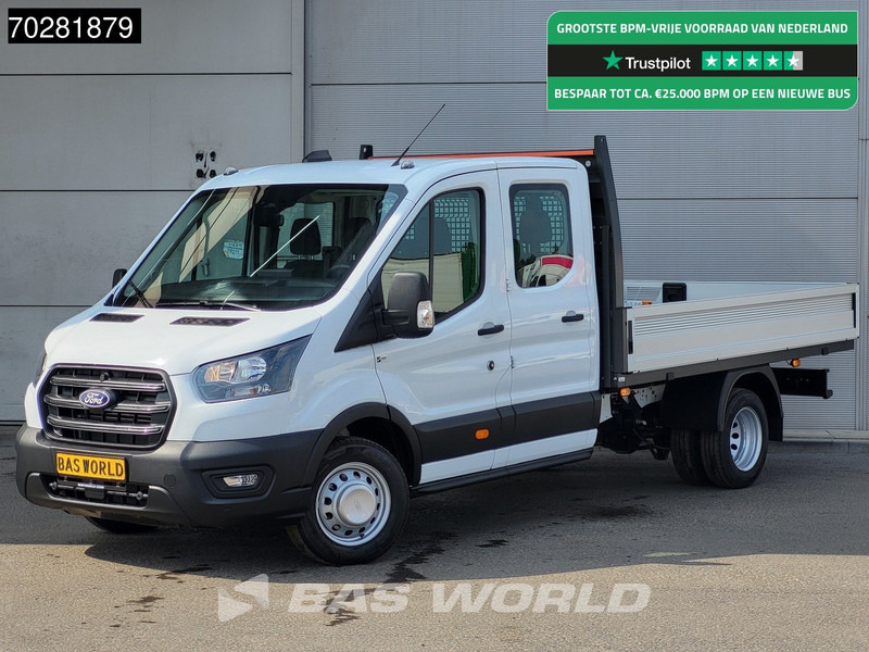 Ford Transit 170pk Automaat Dubbel Cabine 3500kg Trekhaak Open Laadbak Pritsche SYNC4 scherm CarPlay Camera Airco Trekhaak Cruise control - Μικρό φορτηγό με καρότσα: φωτογραφία 1 Ford Transit 170pk Automaat Dubbel Cabine 3500kg Trekhaak Open Laadbak Pritsche SYNC4 scherm CarPlay Camera Airco Trekhaak Cruise control - Μικρό φορτηγό με καρότσα: φωτογραφία 1
