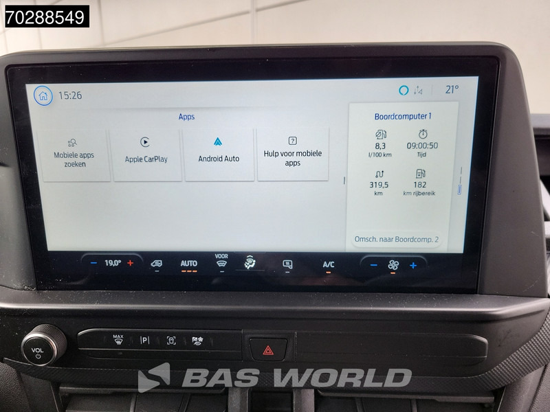 Μικρό βαν Ford Transit Custom 110pk L2H1 LED Airco Cruise Camera CarPlay Parkeersensoren Euro6 L2 7m3 Airco Cruise control: φωτογραφία 14