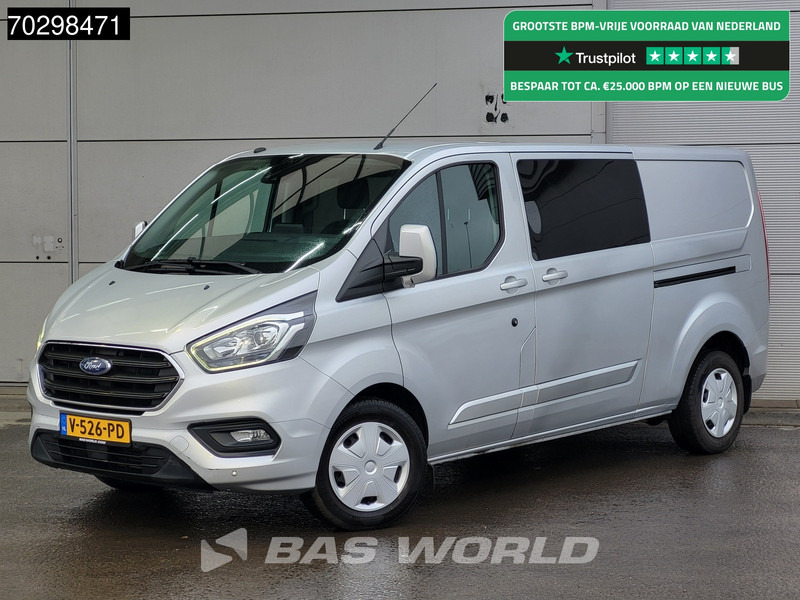 Ford Transit Custom 130PK Dubbel Cabine Automaat 2x Schuifdeur Trekhaak Xenon ACC Navi Camera Parkeersensoren SYNC3-Display APK 03-2026 Euro6 DC Dok - Μικρό βαν: φωτογραφία 1 Ford Transit Custom 130PK Dubbel Cabine Automaat 2x Schuifdeur Trekhaak Xenon ACC Navi Camera Parkeersensoren SYNC3-Display APK 03-2026 Euro6 DC Dok - Μικρό βαν: φωτογραφία 1