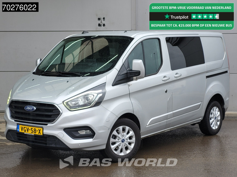 Ford Transit Custom 130PK Dubbel Cabine Automaat L1H1 LED Navi Trekhaak Camera Parkeersensoren Airco Cruise Doka Mixto L1 3Ton Airco Dubbel cabine T - Μικρό βαν: φωτογραφία 1 Ford Transit Custom 130PK Dubbel Cabine Automaat L1H1 LED Navi Trekhaak Camera Parkeersensoren Airco Cruise Doka Mixto L1 3Ton Airco Dubbel cabine T - Μικρό βαν: φωτογραφία 1