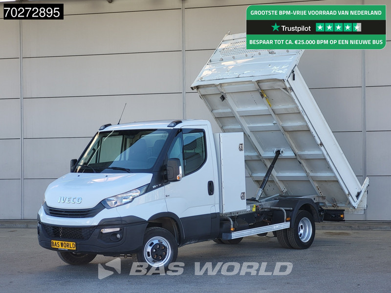 Iveco Daily 35C14 Kipper met Kist Dubbellucht 3,5t Trekhaak Airco Cruise Euro6 Kieper Benne Tipper Airco Trekhaak Cruise control - Όχημα με ανατρεπομενη καροτσα: φωτογραφία 1 Iveco Daily 35C14 Kipper met Kist Dubbellucht 3,5t Trekhaak Airco Cruise Euro6 Kieper Benne Tipper Airco Trekhaak Cruise control - Όχημα με ανατρεπομενη καροτσα: φωτογραφία 1