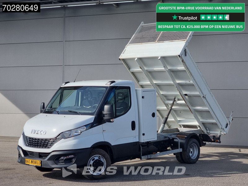 Iveco Daily 35C14 Kipper met Kist Dubbellucht 3,5t Trekhaak Airco Cruise Euro6 Kieper Tipper Benne Airco Trekhaak Cruise control - Όχημα με ανατρεπομενη καροτσα: φωτογραφία 1 Iveco Daily 35C14 Kipper met Kist Dubbellucht 3,5t Trekhaak Airco Cruise Euro6 Kieper Tipper Benne Airco Trekhaak Cruise control - Όχημα με ανατρεπομενη καροτσα: φωτογραφία 1