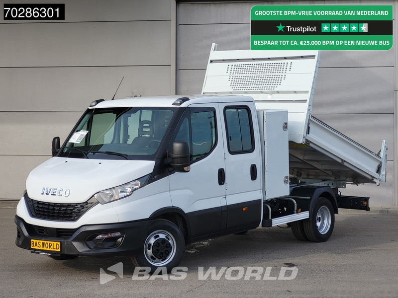 Iveco Daily 35C14 Open Laadbak met Kist Dubbel Cabine Dubbellucht 3,5t Trekhaak Airco Cruise Euro6 Pickup Pritsche Open Box 2m3 Airco Trekha - Μικρό φορτηγό με καρότσα: φωτογραφία 1 Iveco Daily 35C14 Open Laadbak met Kist Dubbel Cabine Dubbellucht 3,5t Trekhaak Airco Cruise Euro6 Pickup Pritsche Open Box 2m3 Airco Trekha - Μικρό φορτηγό με καρότσα: φωτογραφία 1