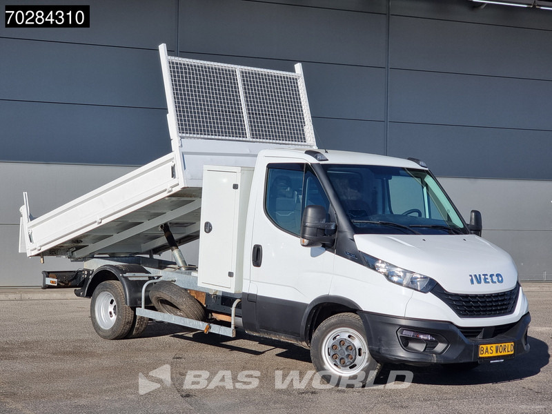 Iveco Daily 35C14 Open Laadbak met Kist Dubbellucht 3,5t Trekhaak Airco Cruise Euro6 Pritsche Pickup Open Box 2m3 Airco Trekhaak Cruise cont - Όχημα με ανατρεπομενη καροτσα: φωτογραφία 3 Iveco Daily 35C14 Open Laadbak met Kist Dubbellucht 3,5t Trekhaak Airco Cruise Euro6 Pritsche Pickup Open Box 2m3 Airco Trekhaak Cruise cont - Όχημα με ανατρεπομενη καροτσα: φωτογραφία 3