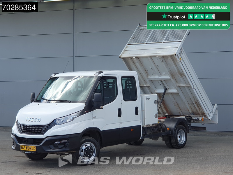 Iveco Daily 35C16 3.0L Open Laadbak met Kist Dubbel Cabine Dubbellucht 3,5t Trekhaak Airco Cruise Euro6 Pritsche Pickup Open Box 2m3 Airco T - Μικρό φορτηγό με καρότσα: φωτογραφία 1 Iveco Daily 35C16 3.0L Open Laadbak met Kist Dubbel Cabine Dubbellucht 3,5t Trekhaak Airco Cruise Euro6 Pritsche Pickup Open Box 2m3 Airco T - Μικρό φορτηγό με καρότσα: φωτογραφία 1