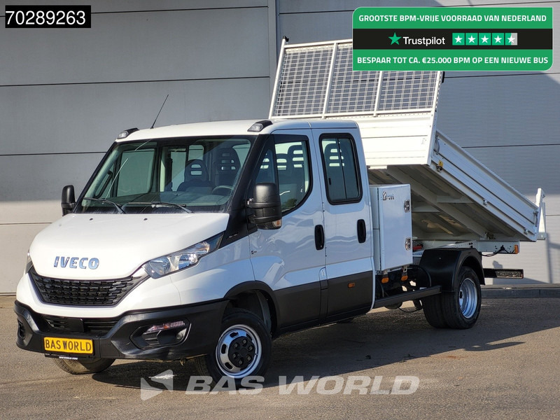Iveco Daily 35C16 3.0L Open Laadbak met Kist Dubbel Cabine Dubbellucht 3,5t Trekhaak Navi Airco Cruise Camera Euro6 Pritsche Pickup Open Box - Μικρό φορτηγό με καρότσα: φωτογραφία 1 Iveco Daily 35C16 3.0L Open Laadbak met Kist Dubbel Cabine Dubbellucht 3,5t Trekhaak Navi Airco Cruise Camera Euro6 Pritsche Pickup Open Box - Μικρό φορτηγό με καρότσα: φωτογραφία 1