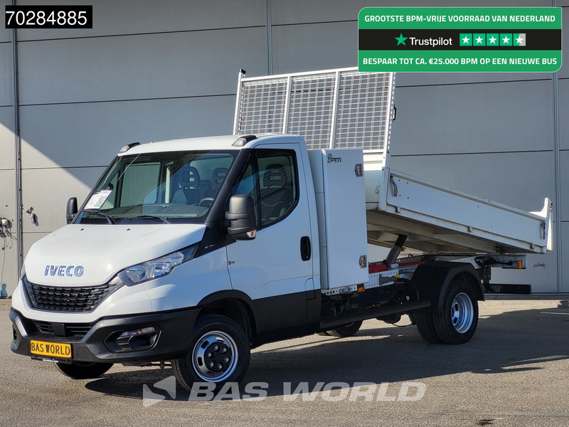 Iveco Daily 35C16 3.0L Open Laadbak met Kist Dubbellucht 3,5t Trekhaak Airco Cruise Euro6 Pritsche Pickup Open Box 2m3 Airco Trekhaak Cruise - Μικρό φορτηγό με καρότσα: φωτογραφία 1 Iveco Daily 35C16 3.0L Open Laadbak met Kist Dubbellucht 3,5t Trekhaak Airco Cruise Euro6 Pritsche Pickup Open Box 2m3 Airco Trekhaak Cruise - Μικρό φορτηγό με καρότσα: φωτογραφία 1