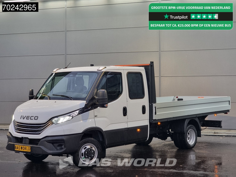 Iveco Daily 35C18 3.0 180PK Nwe model 2025 Dubbel Cabine Open laadbak Navi ACC LED 3,5T Trekvermogen Pritsche Pickup Airco Dubbel cabine - Μικρό φορτηγό με καρότσα: φωτογραφία 1 Iveco Daily 35C18 3.0 180PK Nwe model 2025 Dubbel Cabine Open laadbak Navi ACC LED 3,5T Trekvermogen Pritsche Pickup Airco Dubbel cabine - Μικρό φορτηγό με καρότσα: φωτογραφία 1