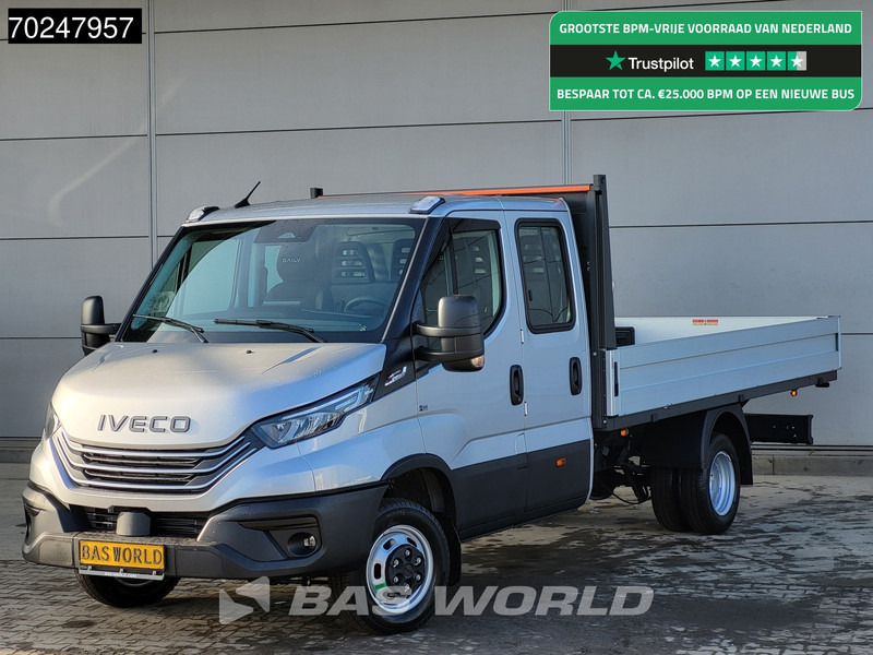 Iveco Daily 35C18 3.0 180PK Nwe model 2025 Dubbel Cabine Open laadbak Navi ACC LED 3,5T Trekvermogen Pritsche Pickup Airco Dubbel cabine - Μικρό φορτηγό με καρότσα: φωτογραφία 1 Iveco Daily 35C18 3.0 180PK Nwe model 2025 Dubbel Cabine Open laadbak Navi ACC LED 3,5T Trekvermogen Pritsche Pickup Airco Dubbel cabine - Μικρό φορτηγό με καρότσα: φωτογραφία 1