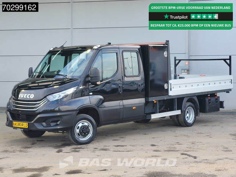 Iveco Daily 35C18 3.0L Automaat Dubbel Cabine met Kist Dubbellucht Open Laadbak 3,5t Trekhaak 180PK LED Navi Airco Cruise Euro6 Pritsche Pic - Μικρό φορτηγό με καρότσα: φωτογραφία 1 Iveco Daily 35C18 3.0L Automaat Dubbel Cabine met Kist Dubbellucht Open Laadbak 3,5t Trekhaak 180PK LED Navi Airco Cruise Euro6 Pritsche Pic - Μικρό φορτηγό με καρότσα: φωτογραφία 1