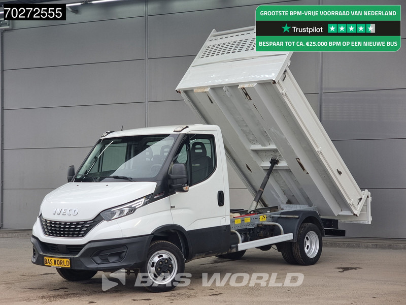 Όχημα με ανατρεπομενη καροτσα Iveco Daily 35C18 3.0L Automaat Kipper Dubbellucht 3.5t Trekhaak LED Airco Cruise Kieper Tipper 2m3 Airco Trekhaak Cruise control: φωτογραφία 1