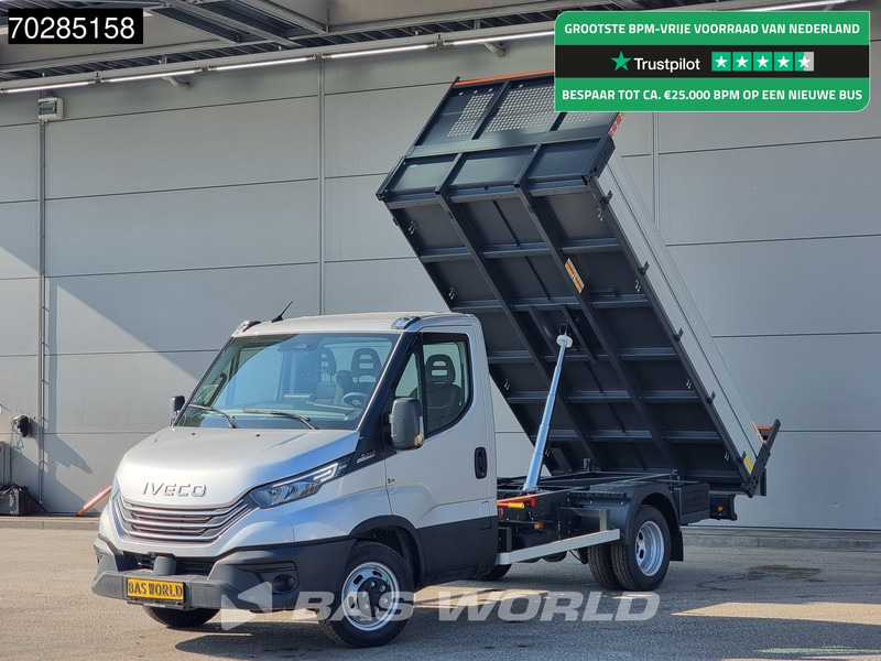 Iveco Daily 35C21 3.0L 210PK Automaat Open Laadbak 2025 ACC Airco CarPlay Pritsche Pickup Open Box Airco - Μικρό φορτηγό με καρότσα: φωτογραφία 1 Iveco Daily 35C21 3.0L 210PK Automaat Open Laadbak 2025 ACC Airco CarPlay Pritsche Pickup Open Box Airco - Μικρό φορτηγό με καρότσα: φωτογραφία 1