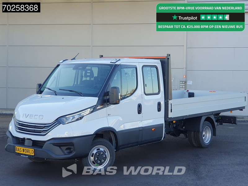 Iveco Daily 35C21 3.0L Automaat 210PK 2025-Model Open laadbak Dubbel Cabine Dubbellucht CarPlay ACC LED 3,5T Trekvermogen Euro6 Pritsche Pic - Μικρό φορτηγό με καρότσα: φωτογραφία 1 Iveco Daily 35C21 3.0L Automaat 210PK 2025-Model Open laadbak Dubbel Cabine Dubbellucht CarPlay ACC LED 3,5T Trekvermogen Euro6 Pritsche Pic - Μικρό φορτηγό με καρότσα: φωτογραφία 1