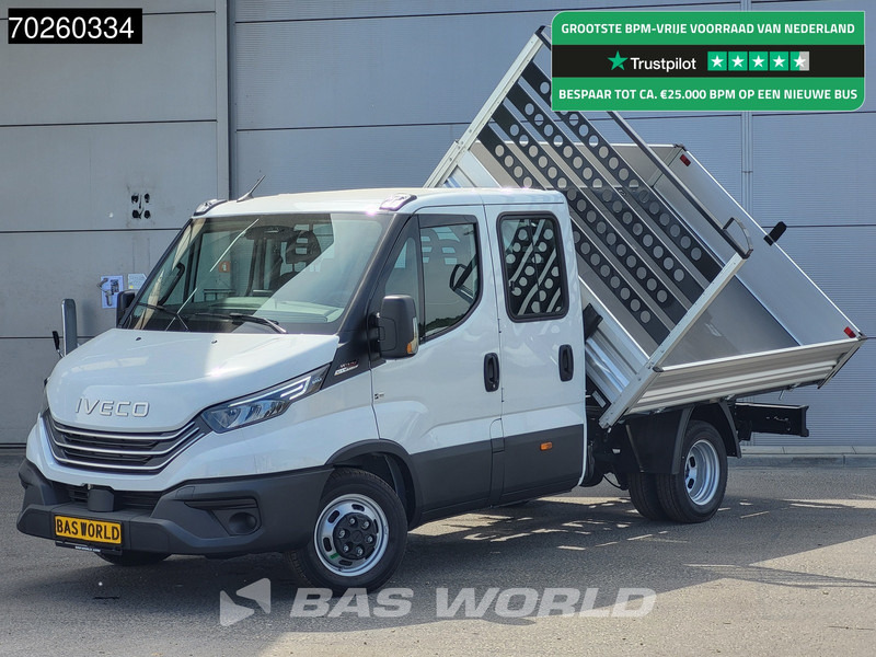 Iveco Daily 35C21 3-Zijdige Kipper Dubbel Cabine 210PK 3.0L Dubbellucht 3,5t Trekhaak ACC Airco LED Camera CarPlay Euro6 Tipper Benne Kieper - Όχημα με ανατρεπομενη καροτσα: φωτογραφία 1 Iveco Daily 35C21 3-Zijdige Kipper Dubbel Cabine 210PK 3.0L Dubbellucht 3,5t Trekhaak ACC Airco LED Camera CarPlay Euro6 Tipper Benne Kieper - Όχημα με ανατρεπομενη καροτσα: φωτογραφία 1
