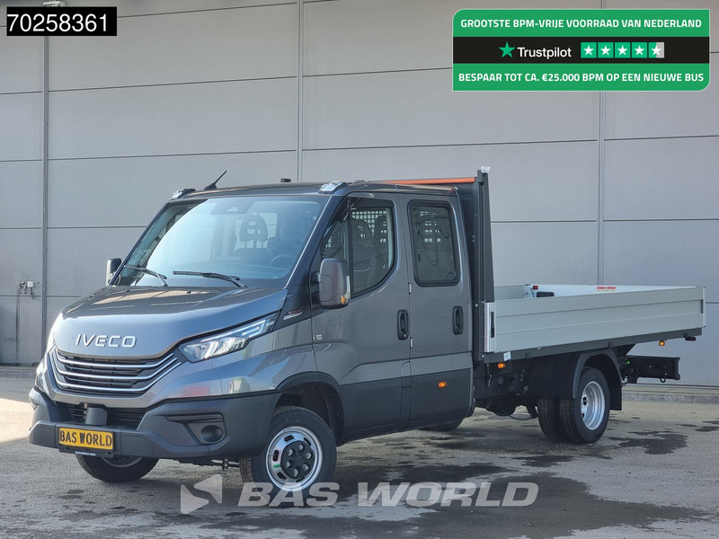 Iveco Daily 35C21 Automaat 2025model Open laadbak Dubbel Cabine CarPlay ACC LED 3,5T Trekvermogen Pritsche Pickup Airco Dubbel cabine - Μικρό φορτηγό με καρότσα: φωτογραφία 1 Iveco Daily 35C21 Automaat 2025model Open laadbak Dubbel Cabine CarPlay ACC LED 3,5T Trekvermogen Pritsche Pickup Airco Dubbel cabine - Μικρό φορτηγό με καρότσα: φωτογραφία 1
