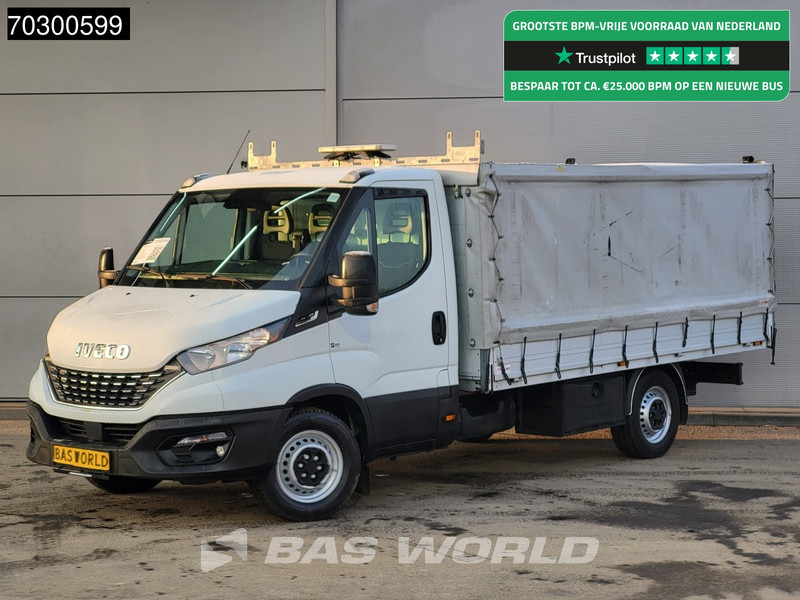 Iveco Daily 35S16 Automaat Open Laadbak 3,5t Trekhaak ACC Airco Camera Euro6 Pritsche Pickup Open Box Airco Trekhaak - Μικρό φορτηγό με καρότσα: φωτογραφία 1 Iveco Daily 35S16 Automaat Open Laadbak 3,5t Trekhaak ACC Airco Camera Euro6 Pritsche Pickup Open Box Airco Trekhaak - Μικρό φορτηγό με καρότσα: φωτογραφία 1