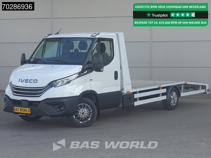 Iveco Daily 35S18 3.0L Autotransporter Automaat 3,5t Trekhaak Navi ACC LED Airco Lier Euro6 Oprijwagen Cartransporter Trekhaak - Ελαφρύ επαγγελματικό: φωτογραφία 1 Iveco Daily 35S18 3.0L Autotransporter Automaat 3,5t Trekhaak Navi ACC LED Airco Lier Euro6 Oprijwagen Cartransporter Trekhaak - Ελαφρύ επαγγελματικό: φωτογραφία 1