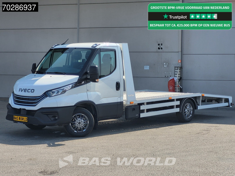 Iveco Daily 35S18 Automaat Autotransporter 3,5t Trekhaak Navi Airco LED ACC Euro6 Oprijwagen Cartransporter Trekhaak - Ελαφρύ επαγγελματικό: φωτογραφία 1 Iveco Daily 35S18 Automaat Autotransporter 3,5t Trekhaak Navi Airco LED ACC Euro6 Oprijwagen Cartransporter Trekhaak - Ελαφρύ επαγγελματικό: φωτογραφία 1