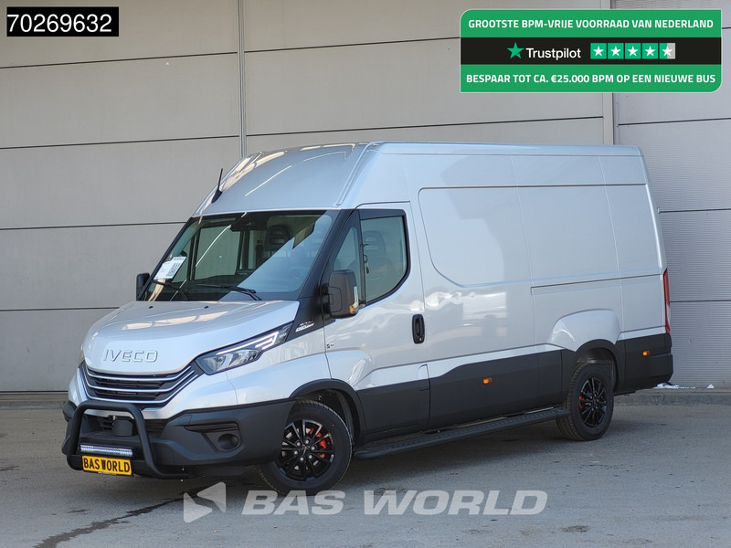 Iveco Daily 35S21 210PK 3.0L Automaat 2025 Black Edition model L2H2 ACC LED Tacho CarPlay Velgen Camera 12m3 Airco Trekhaak - Βαν: φωτογραφία 1 Iveco Daily 35S21 210PK 3.0L Automaat 2025 Black Edition model L2H2 ACC LED Tacho CarPlay Velgen Camera 12m3 Airco Trekhaak - Βαν: φωτογραφία 1