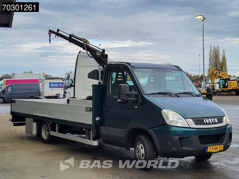 Iveco Daily 40C18 3.0L Kraanwagen Open Laadbak Hyya 017T 1320KG 3,5t Trekhaak Airco 180PK Kraan Cran Kranwagen Crane Pritsche Pickup Open Bo - Μικρό φορτηγό με καρότσα: φωτογραφία 5 Iveco Daily 40C18 3.0L Kraanwagen Open Laadbak Hyya 017T 1320KG 3,5t Trekhaak Airco 180PK Kraan Cran Kranwagen Crane Pritsche Pickup Open Bo - Μικρό φορτηγό με καρότσα: φωτογραφία 5