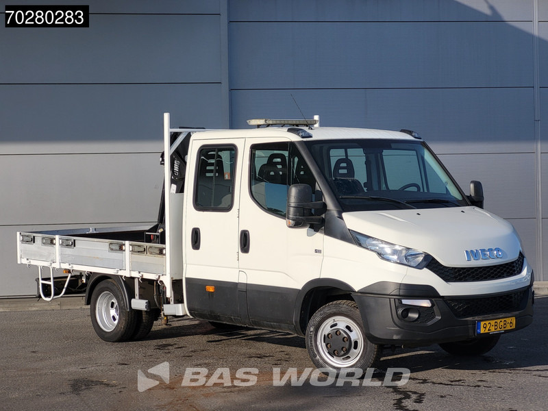 Iveco Daily 50C17 3,0L Automaat 170PK HIAB 017T-2 DC Open laadbak Dubbellucht Airco Euro6 Pickup Crane Kraanwagen Kranwagen Pritsche Airco D - Μικρό φορτηγό με καρότσα: φωτογραφία 5 Iveco Daily 50C17 3,0L Automaat 170PK HIAB 017T-2 DC Open laadbak Dubbellucht Airco Euro6 Pickup Crane Kraanwagen Kranwagen Pritsche Airco D - Μικρό φορτηγό με καρότσα: φωτογραφία 5