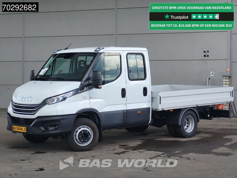 Iveco Daily 70C21 3.0L Automaat Dubbellucht 210PK Open Laadbak 3,5t Trekhaak 210PK LED Airco Cruise Euro6 Pritsche Pickup Airco Trekhaak Cru - Μικρό φορτηγό με καρότσα: φωτογραφία 1 Iveco Daily 70C21 3.0L Automaat Dubbellucht 210PK Open Laadbak 3,5t Trekhaak 210PK LED Airco Cruise Euro6 Pritsche Pickup Airco Trekhaak Cru - Μικρό φορτηγό με καρότσα: φωτογραφία 1