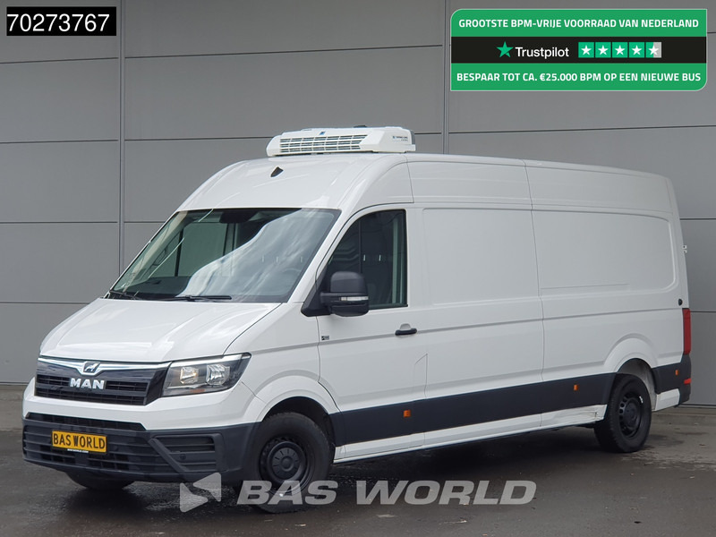 MAN TGE 3.140 Koelwagen Automaat Thermo King V-200 MAX L4H3 Airco Camera Parkeersensoren L3H2 Euro6 Koel Koeler Kühl Kühler Kühlwagen 12m3 Air - Επαγγελματικό αυτοκίνητο ψυγείο: φωτογραφία 1 MAN TGE 3.140 Koelwagen Automaat Thermo King V-200 MAX L4H3 Airco Camera Parkeersensoren L3H2 Euro6 Koel Koeler Kühl Kühler Kühlwagen 12m3 Air - Επαγγελματικό αυτοκίνητο ψυγείο: φωτογραφία 1