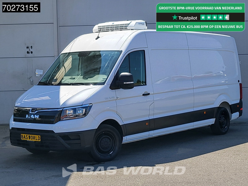 MAN TGE 3.140 Koelwagen Automaat Thermo King V-300 MAX L4H3 230V Stekker Camera Airco Parkeersensoren L3H2 Koel Koeler Kühl Kühl Kühlwagen Eur - Επαγγελματικό αυτοκίνητο ψυγείο: φωτογραφία 1 MAN TGE 3.140 Koelwagen Automaat Thermo King V-300 MAX L4H3 230V Stekker Camera Airco Parkeersensoren L3H2 Koel Koeler Kühl Kühl Kühlwagen Eur - Επαγγελματικό αυτοκίνητο ψυγείο: φωτογραφία 1