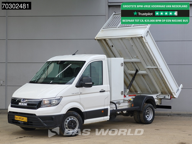 MAN TGE 5.120 Kipper met Kist Dubbellucht 3,5t Trekhaak Navi Airco Cruise Camera Euro6 Tipper Benne Kieper Airco Trekhaak Cruise control - Όχημα με ανατρεπομενη καροτσα: φωτογραφία 1 MAN TGE 5.120 Kipper met Kist Dubbellucht 3,5t Trekhaak Navi Airco Cruise Camera Euro6 Tipper Benne Kieper Airco Trekhaak Cruise control - Όχημα με ανατρεπομενη καροτσα: φωτογραφία 1