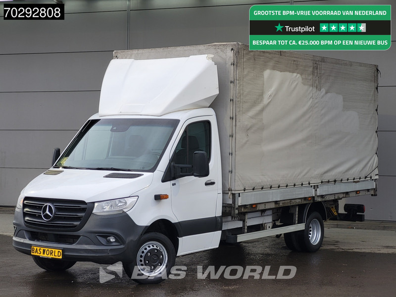 Mercedes-Benz Sprinter 519 CDI 3.0L V6 Automaat 484cm Dubbellucht Huif Bakwagen 190PK Airco Cruise Euro6 Meubelbak Koffer Airco Cruise control - Επαγγελματικό αυτοκίνητο με μουσαμά: φωτογραφία 1 Mercedes-Benz Sprinter 519 CDI 3.0L V6 Automaat 484cm Dubbellucht Huif Bakwagen 190PK Airco Cruise Euro6 Meubelbak Koffer Airco Cruise control - Επαγγελματικό αυτοκίνητο με μουσαμά: φωτογραφία 1