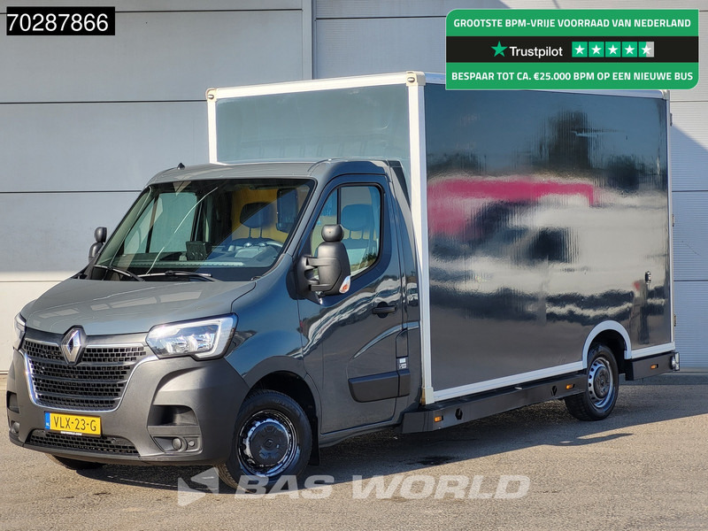 Renault Master 150PK Bakwagen Airco Cruise Luchtvering Meubelbak Plancher Verkoopwagen Foodtruck Paardenwagen 18m3 Airco Cruise control - Επαγγελματικό αυτοκίνητο κόφα: φωτογραφία 1 Renault Master 150PK Bakwagen Airco Cruise Luchtvering Meubelbak Plancher Verkoopwagen Foodtruck Paardenwagen 18m3 Airco Cruise control - Επαγγελματικό αυτοκίνητο κόφα: φωτογραφία 1