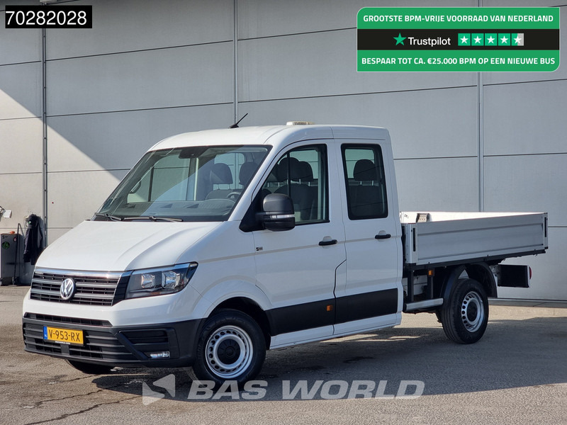 Volkswagen Crafter 102pk Open Laadbak Dubbel Cabine Trekhaak Airco Cruise Camera Euro6 Pritsche Open Box Pickup Airco Dubbel cabine Trekhaak Cruise - Μικρό φορτηγό με καρότσα: φωτογραφία 1 Volkswagen Crafter 102pk Open Laadbak Dubbel Cabine Trekhaak Airco Cruise Camera Euro6 Pritsche Open Box Pickup Airco Dubbel cabine Trekhaak Cruise - Μικρό φορτηγό με καρότσα: φωτογραφία 1