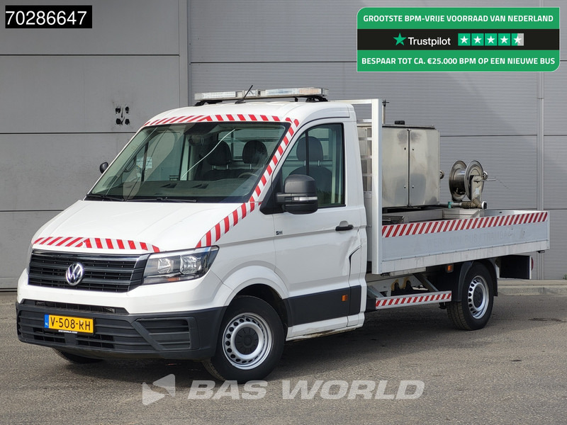 Volkswagen Crafter 177pk Automaat Open Laadbak Reinigingswagen Trekhaak Airco Cruise Euro6 Pritsche Pickup Open Box Hogedrukspuit Waterpomp Airco T - Μικρό φορτηγό με καρότσα: φωτογραφία 1 Volkswagen Crafter 177pk Automaat Open Laadbak Reinigingswagen Trekhaak Airco Cruise Euro6 Pritsche Pickup Open Box Hogedrukspuit Waterpomp Airco T - Μικρό φορτηγό με καρότσα: φωτογραφία 1