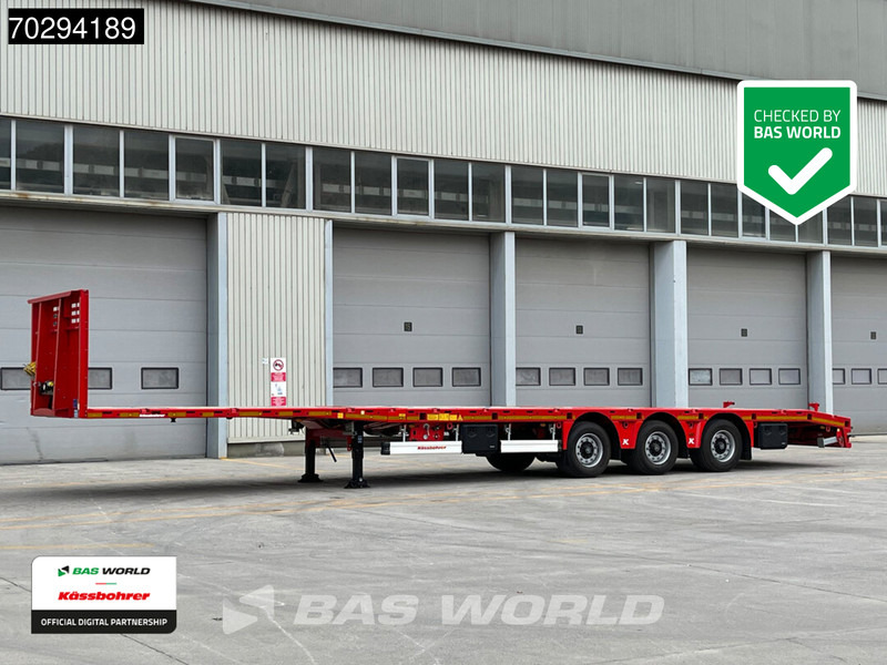 Kässbohrer 3 axles 3 axles mega extendable HD platform - Επικαθήμενο με χαμηλό δάπεδο: φωτογραφία 1 Kässbohrer 3 axles 3 axles mega extendable HD platform - Επικαθήμενο με χαμηλό δάπεδο: φωτογραφία 1